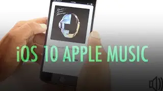 Redesigned Apple Music App on iOS 10