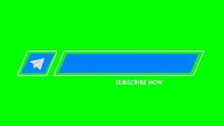 TRENDING TELEGRAM LOWER THIRD ANIMATION GREEN SCREEN VIDEO| LOWER THIRD ANIMATION GREEN SCREEN VIDEO