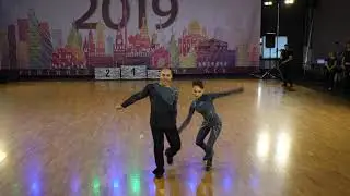 Чемпионат Москвы 2019 A-класс Final Fast Евгений Арутюнян – Екатерина Николаева