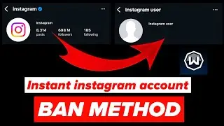 Instant Instagram Account Ban Method 😱 (2026) 