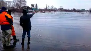 Наводнение в Зелёном доле. 27.03.18