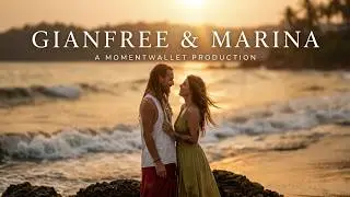 gianfree and marina | Dreamy Beachside Pre-Wedding in Goa | Cinematic Love Story