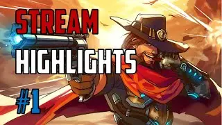 Overwatch Stream Highlights #1 - follow my Twitch!