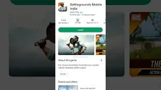 ✅️ BGMI is Back on PlayStore 