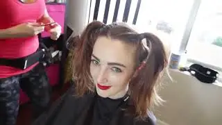 Sexy woman buzzcut