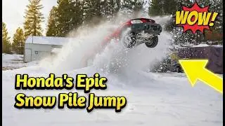 Honda CR-V: Snow Jump