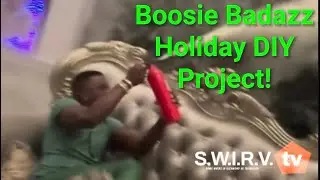 Boosie Badazz Hilarious Holiday DIY: Fire Extinguisher Tree Whitening Hack 💦 🌲