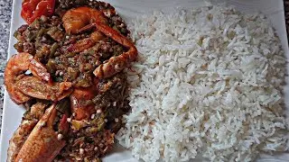 🔴 Gombo Grillé à la ivoirienne 😍❤️🇨🇮 tu peux manger même avec foutou 😂