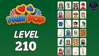 Pair Pop level 210 Solution Walkthrough | Pair Pop: Solitaire Match