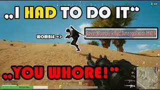 Womble is a massive dick (but immediately gets what he deserves)