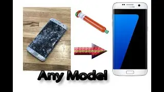 Samsung s6 Glass replacement using LOCA Glue, UV Glue