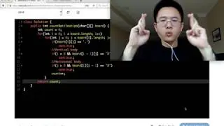15 min Java Coding Challenge - Battleships In A Borad
