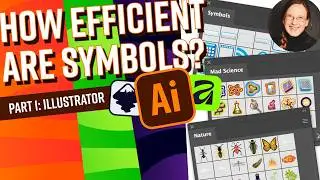 Comparing Symbols in Illustrator, Inkscape, Affinity – Part 1: Illustrator