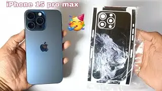 iPhone 15 pro Max Unbreakable Membrane Fixing | TPU film back and Sides Protector