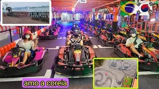 VLOG DAY: TRAVELING IN KOREA. FAMILY, KART CLUB, RESORT. PART 1