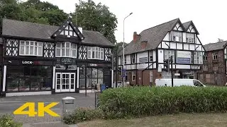 Northwich Walk: Town Centre【4K】