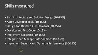 MB- 500  Microsoft Dynamics 365: Finance and Operations Apps Developer