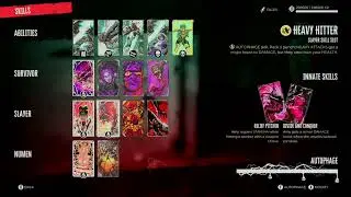 Best End Game Build Skill Cards 4 All Characters Amy Ryan Dani Carla Bruno or Jacob - Dead Island 2