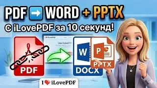 Как конвертировать PDF в Word и PowerPoint бесплатно: Обзор I Love PDF