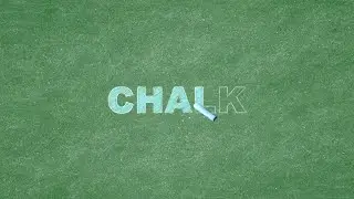 After Effects - Chalk Effect