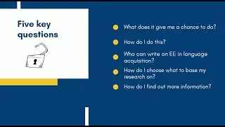 IB Extended Essay - Language Acquisition