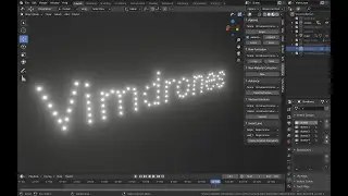 Part 7 - Add Line Font Text Drone Formation | Vimdrones Designer Tutorials | Drone Light Show Design