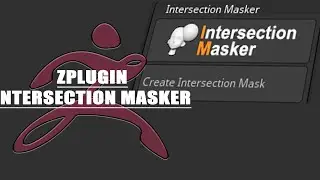 【ZBrush 2022】【memo】ZPLUGIN:intersection masker