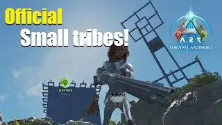 Ark Survival Ascended SmallTribes | I Joined A tribe and we start rading everyone...😈