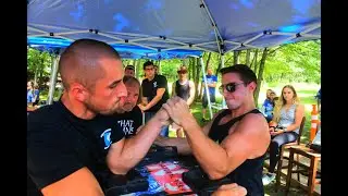 Garage Warz 2020 ARMWRESTLING | Middleweight ROUND ROBIN