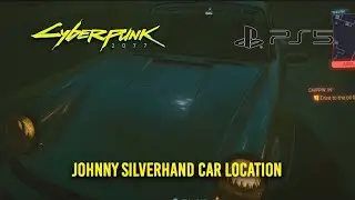 Cyberpunk 2077 Johnny Silverhand car location 4K [UHD]