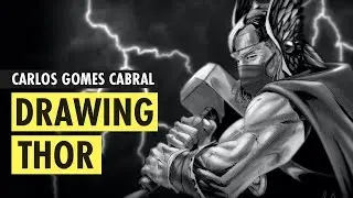 THOR - Time lapse drawing by Carlos Gomes Cabral
