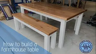 How to build a Farmhouse Table