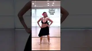 Polynesian Dance/ /Ori Tahiti/Tahitian Dance Workout Fitness/Tutorial Basic Step Cardio タヒチアンダンス
