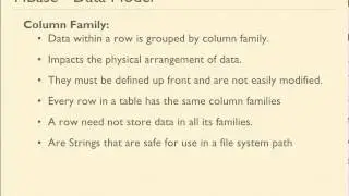 15.4. HBase | Data Model