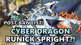 Runick Spright CYBER DRAGON Deck Profile POST JANUARY BAN LIST! | Going First Option| December 2023