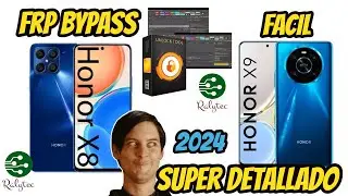 FRP Honor X9 & Honor x8 All Seguridad ( Detallado ) || TestPoint || Unlocktool 2024