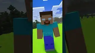 Minecraft but Kratos Jumps off a Cliff #shorts