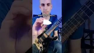 WOW! The world's biggest guitar pick! #guitarsolo