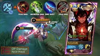 BUFFED DYRROTH NEW ONE SHOT TRUE DAMAGE BUILD🔥EXP LANE META GUIDE TO DOMINATE!