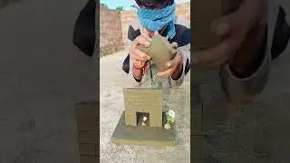 Clay Wala House Build and Destroy beautiful Chhota Ghar 😱 #shorts
