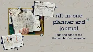All-in-one planner and journal | Hobonichi Cousin | Pros and cons