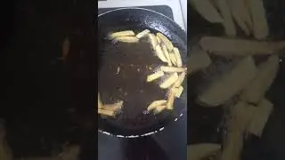 Приготовление картофеля Фри, french fries