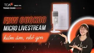 MICRO CONDENSER THU ÂM CUCKOO – ĐA NĂNG VÀ GỌN NHẸ