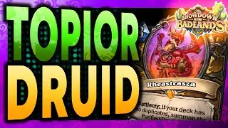 Topior Druid Stream - Showdown in the Badlands - Hearthstone