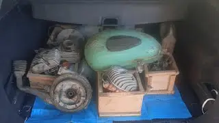 Юнит  купленных запчастей на мотоцикл Иж