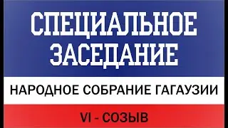 #VI_созыв Специальное заседание Народного Собрания Гагаузии от 03.02.2021г.