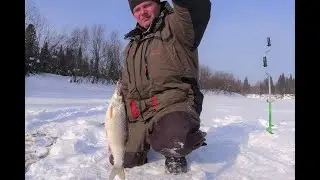 Зимняя рыбалка на приполярном урале, Саранпауль 2022.