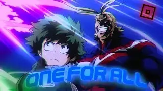 [NEW CODE] [One For All] Boku No Roblox : Remastered [Boku no Hero Academia]