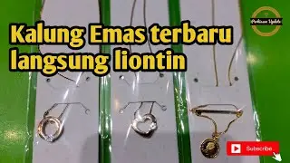 7 Kalung emas model baru langsung liontin