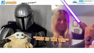The Mandalorian & Baby Yoda (Grogu) go on Omegle!